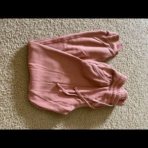 Rosy pink sweatpants/joggers
